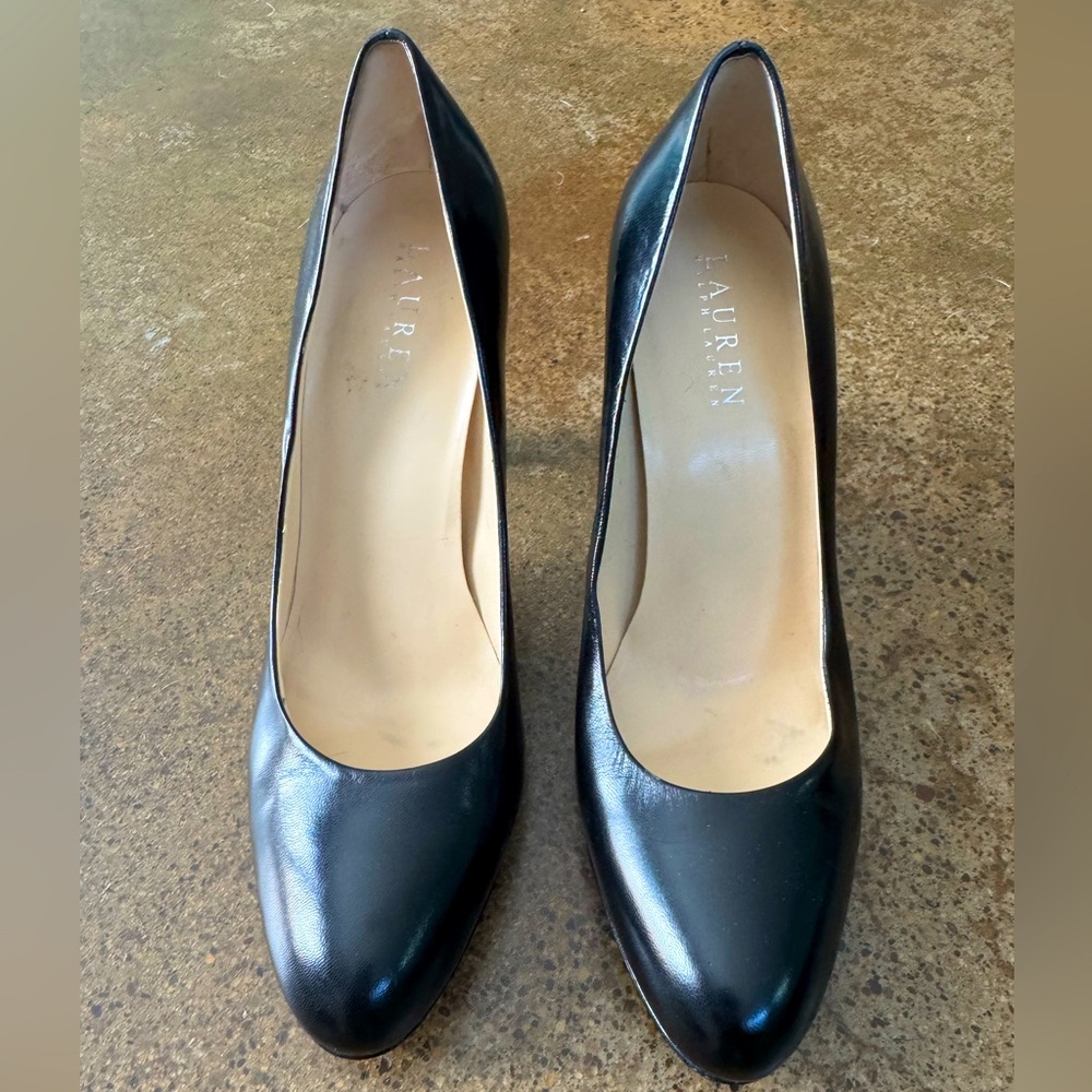 Lauren Ralph Lauren Women's Zamora Pump Black Size 8.5